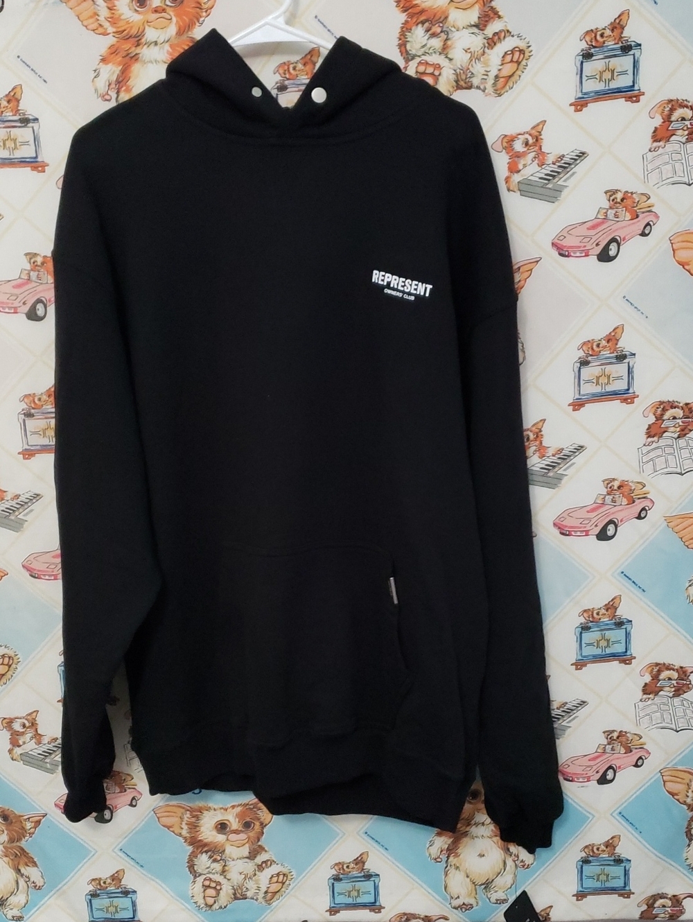 Represent Owners Club Black Hoodie New Size Large